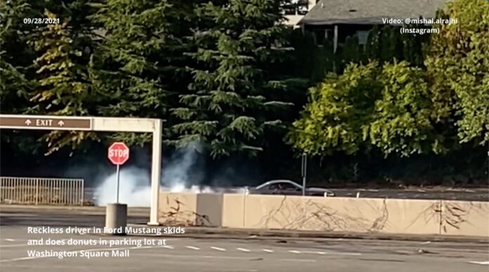 Ford Mustang Drifting Washington Square Mall Beaverton