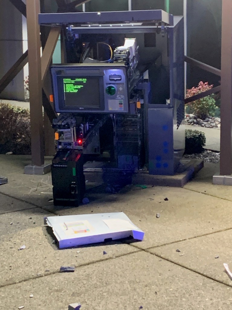 ATM Theft Hillsboro Oregon