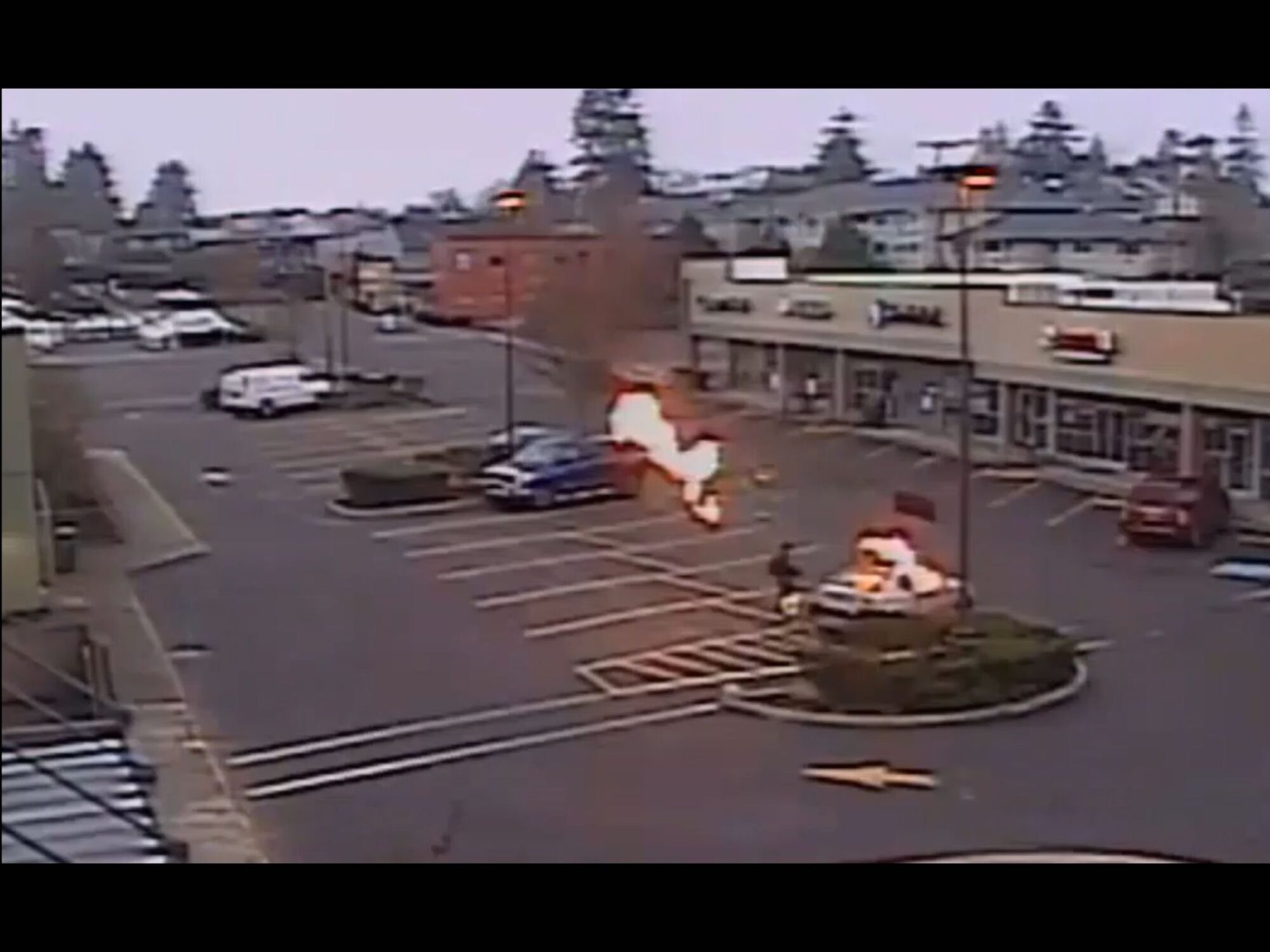 CAR ARSON CAUGHT ON CAMERA, SUSPECT INFORMATION NEEDED