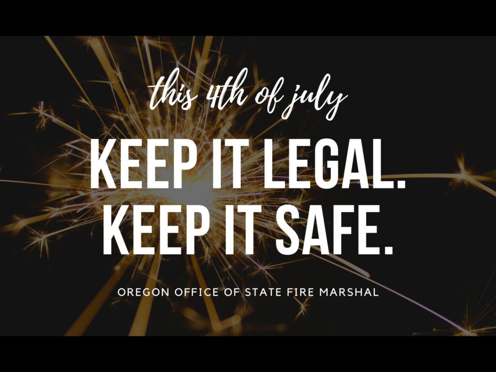 fourth of july safety fireworks legal&safe