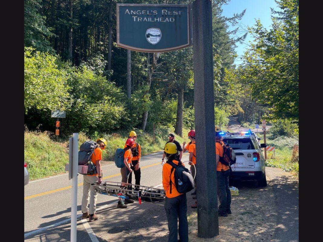 _HIKER'S BODY RECOVERED FROM ANGEL'S REST TRAIL hiker died fell