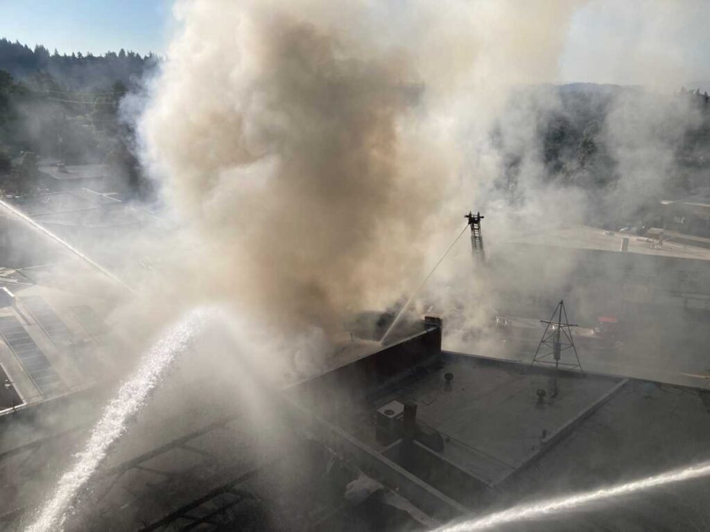 aerial_ladder_view_smoke_and_water_roseway_theater_fire