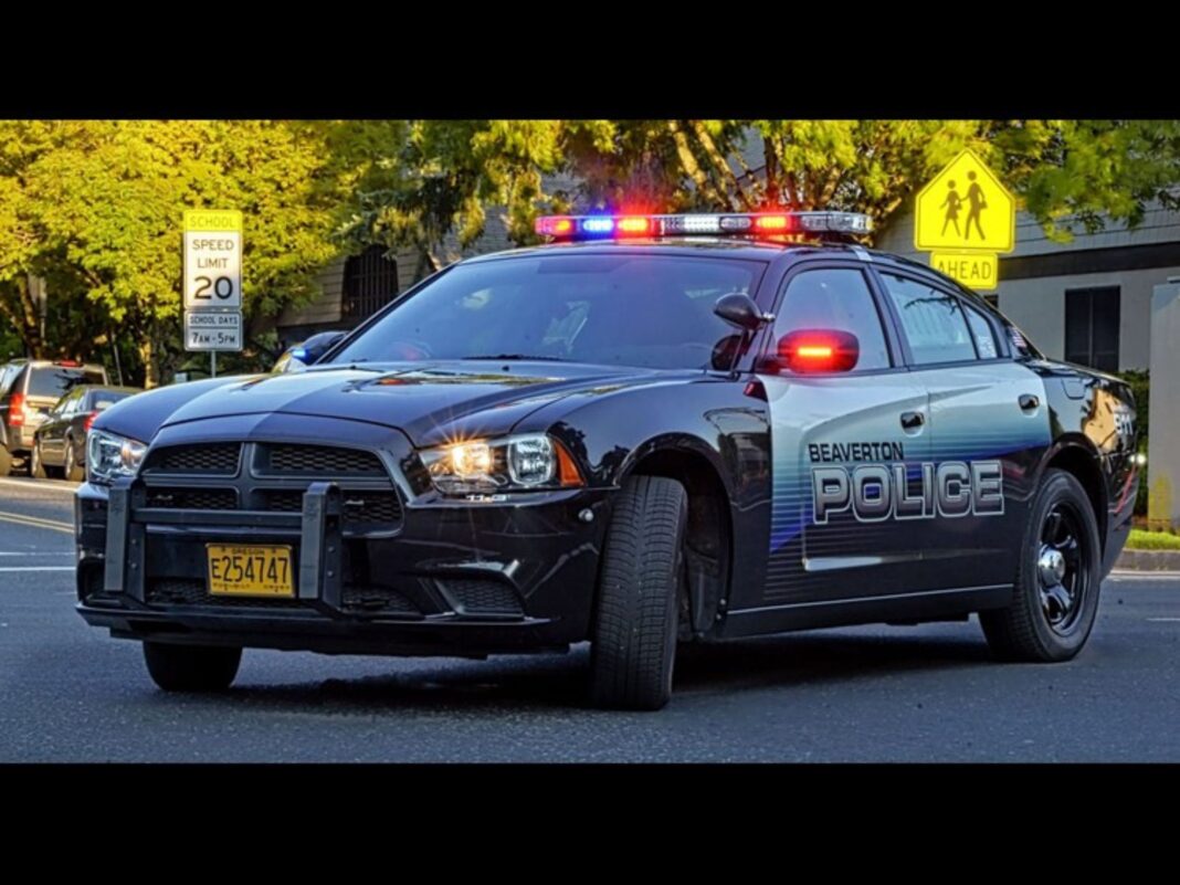 beaverton police car