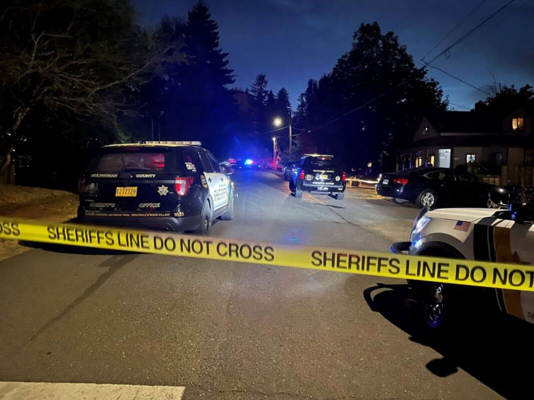 sheriff's crime scene multnomah county fairview