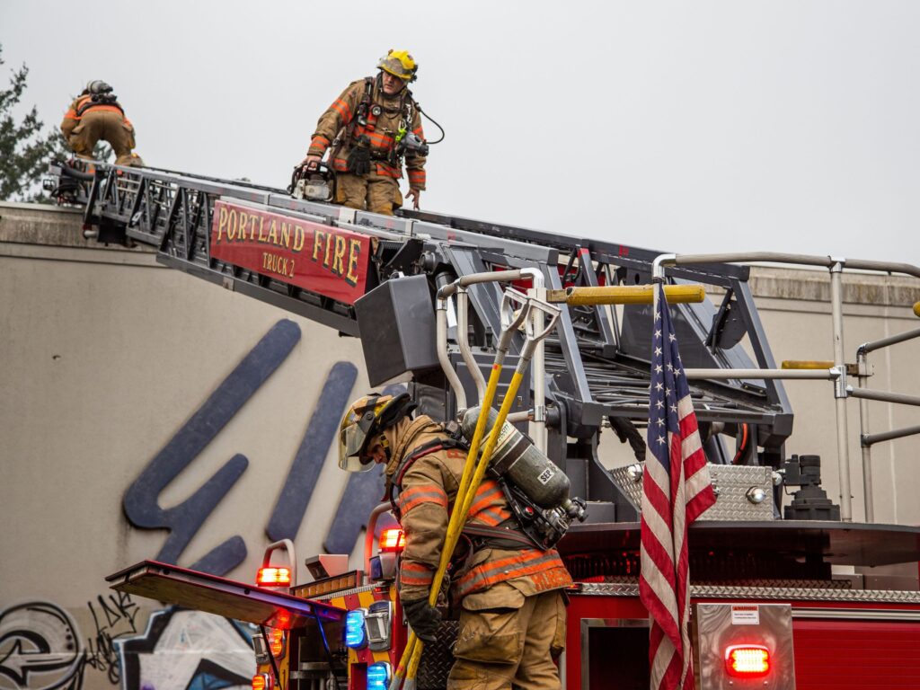 Elks Club lodge fire 1