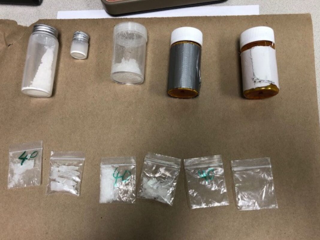 various drugs seized from Parrish Riggins Jr.