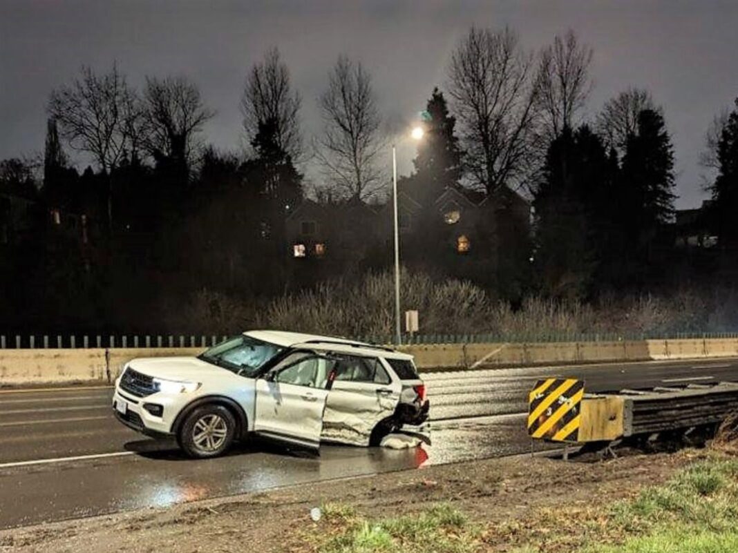 first crash's victim's vehicle