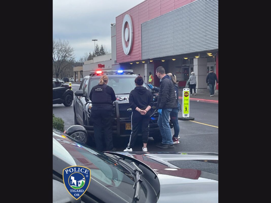 shoplifting arrest made in shoplifting enforcement operation