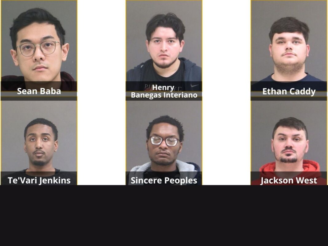 six people arrested in child predator sting (1)