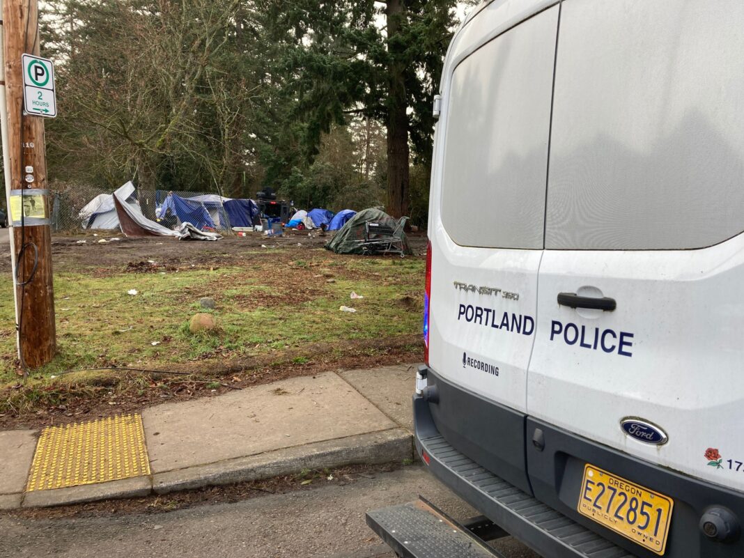 encampments plagued by violence