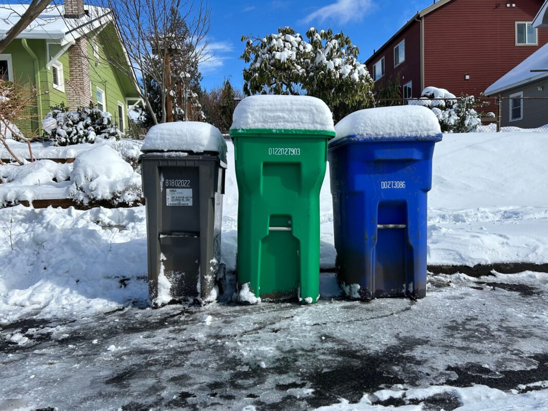 winter weather may cause garbage service delays