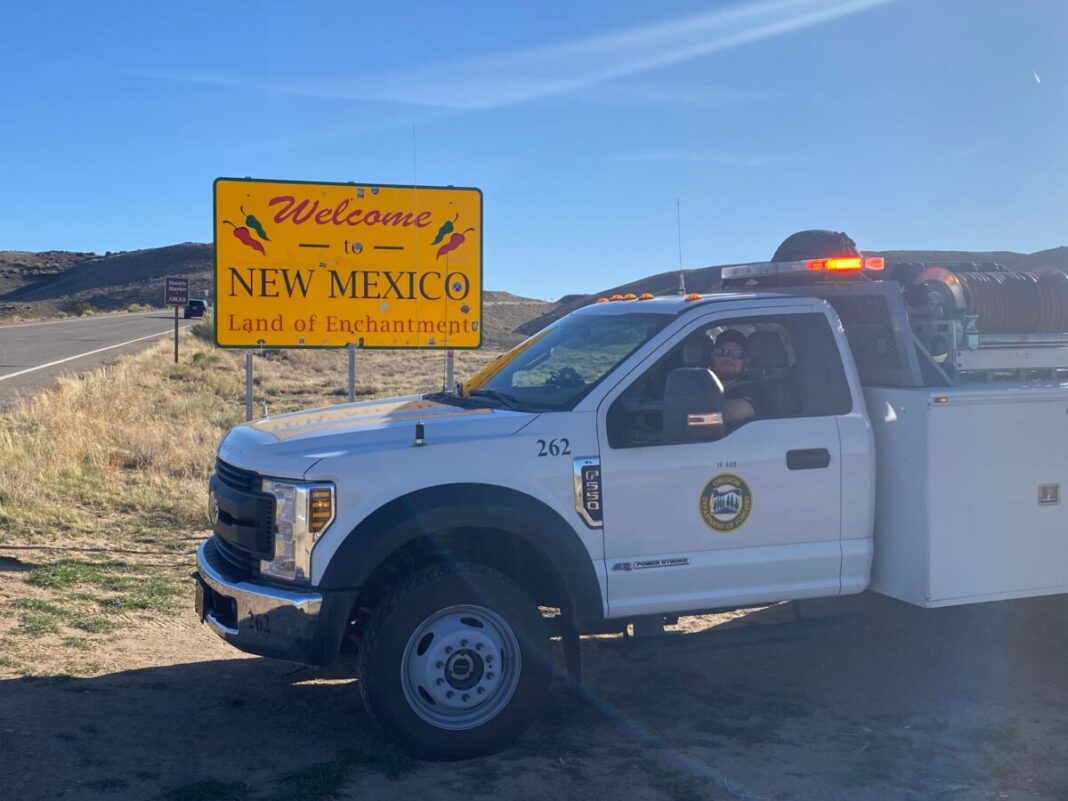 ODF sends 19 firefighters to new mexico
