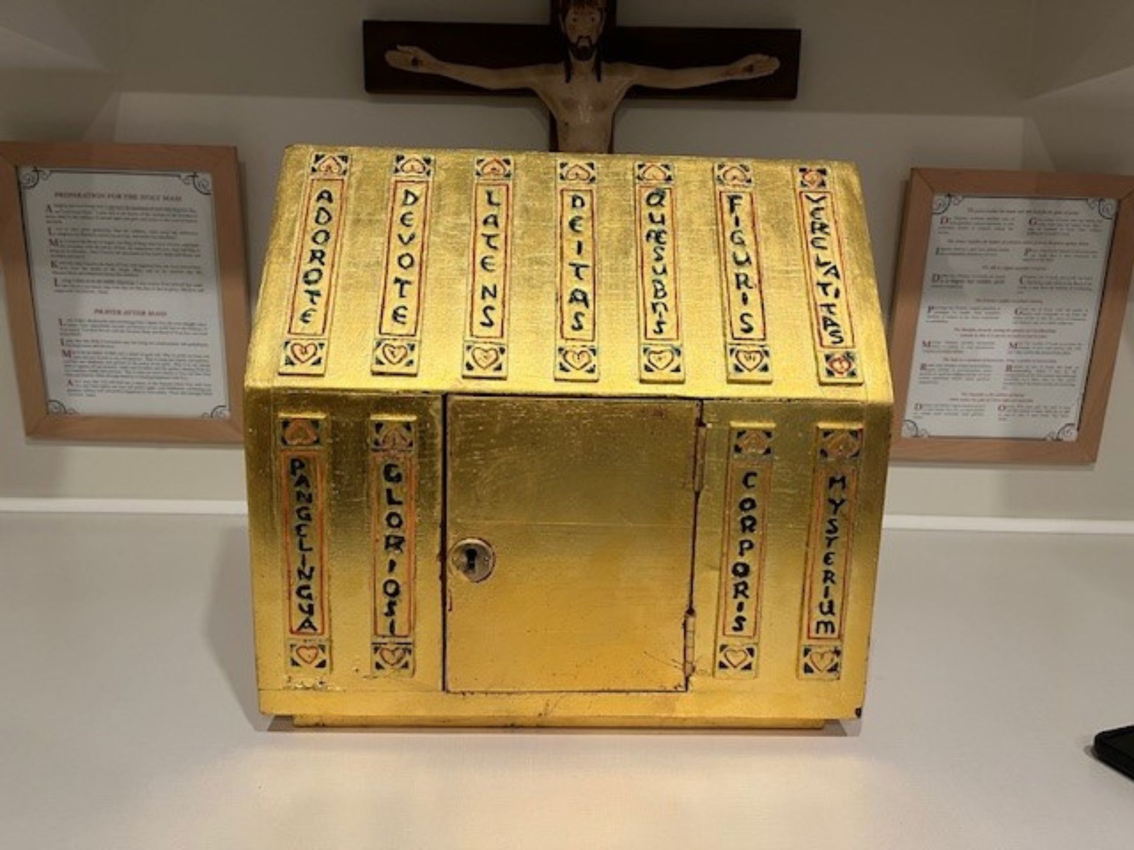 catholic tabernacle recovered additional item missing