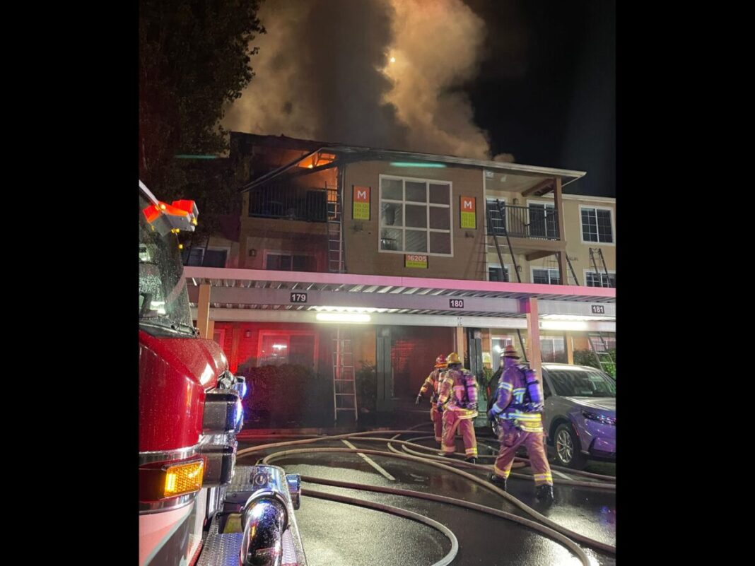 tigard fire displaces 15 residents
