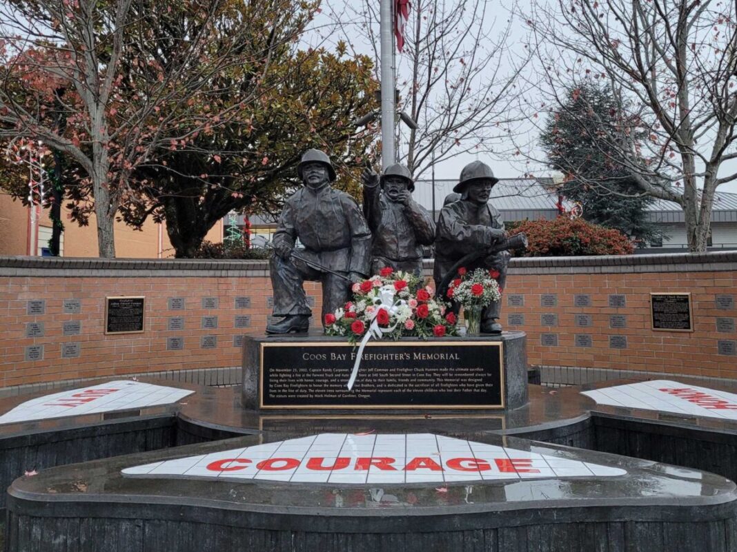 coos bay firefighters memorial