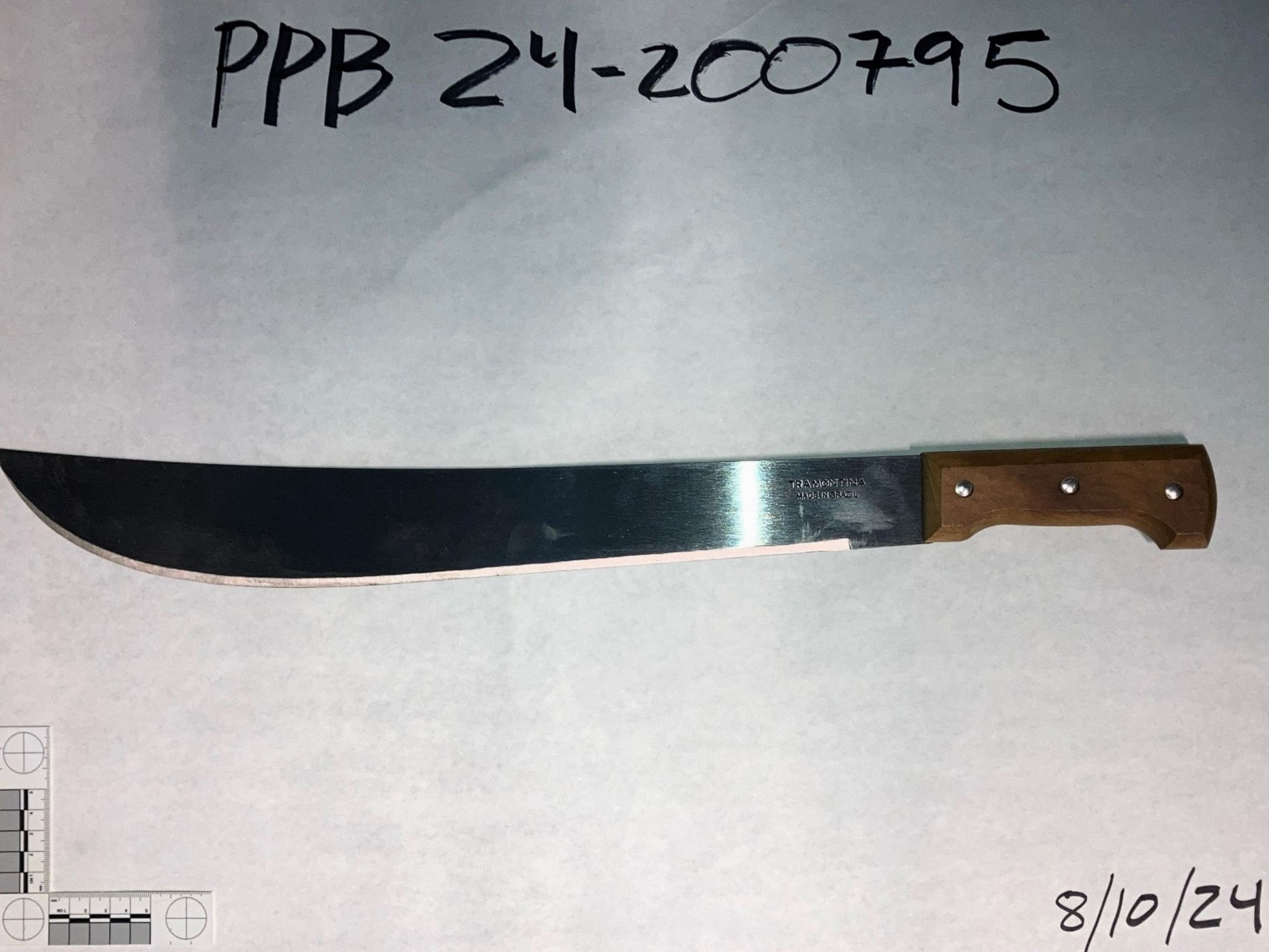 machete used in attack in portland