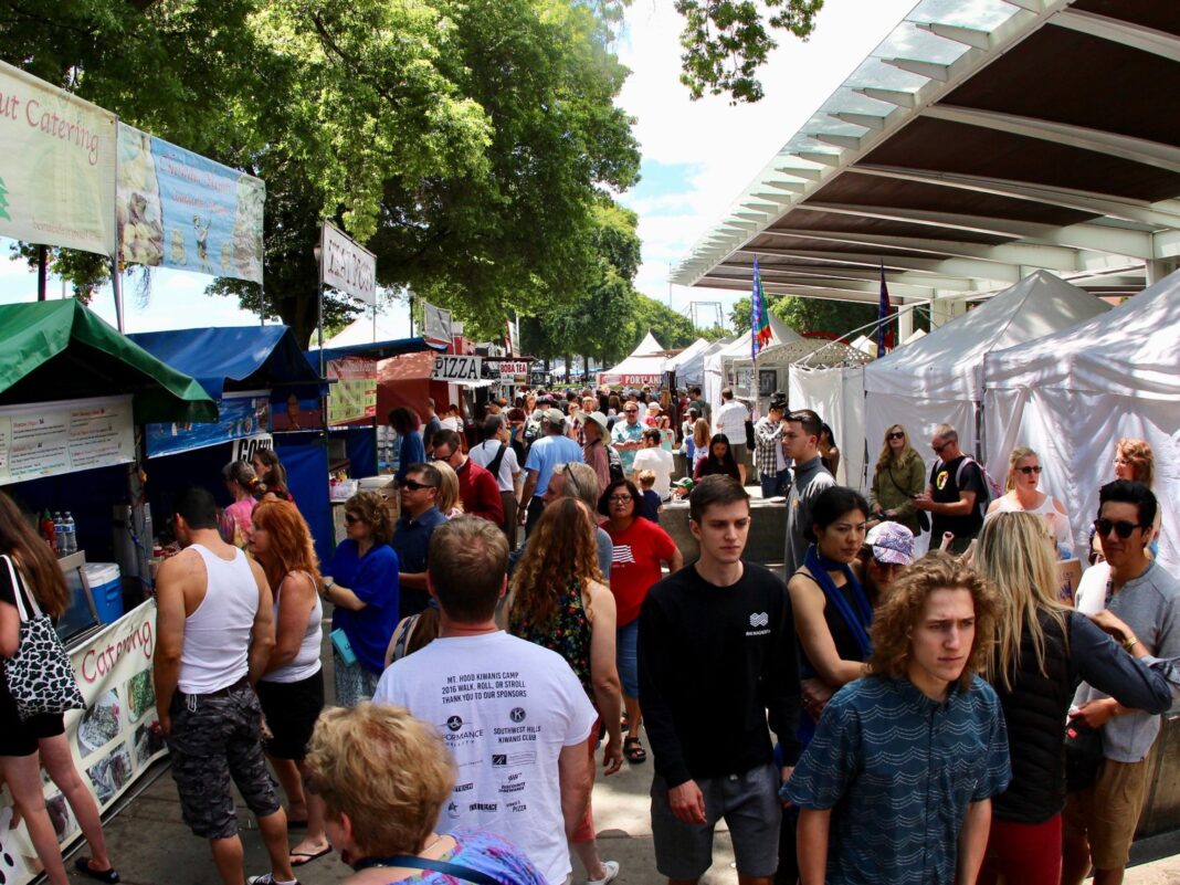 portland saturday market designated as oregon heritage traditon