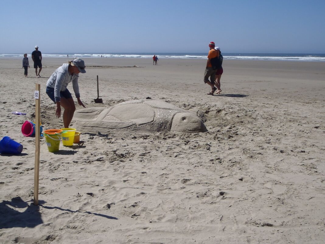 sandcastle competition in south beach state park newport